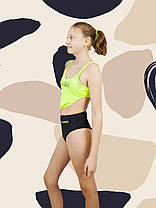 Купальник подростковый Z.Five 637 Солнце лимон (В НАЛИЧИИ ТОЛЬКО 30 32 34 УКР р-ры), фото 3