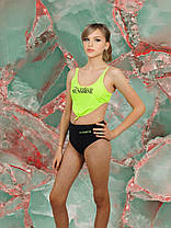 Купальник подростковый Z.Five 637 Солнце лимон (В НАЛИЧИИ ТОЛЬКО 30 32 34 УКР р-ры), фото 4