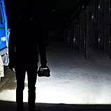 Портативний ліхтар + сонячна панель заряду та батарея для заряджання телефона освітлення, фото 2