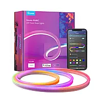 Умная гибкая неоновая LED лента 10 метров Govee RGBIC NEON ROPE Wi-Fi + Bluetooth