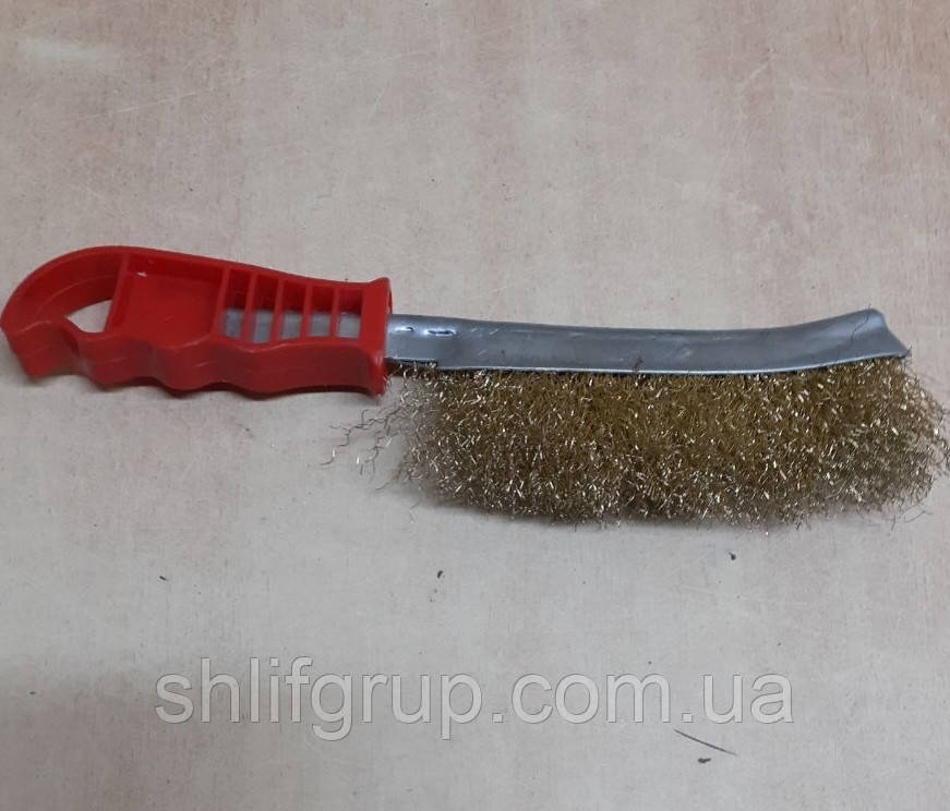 Щітка металева ручна гребінець "Ірокез", фото 1