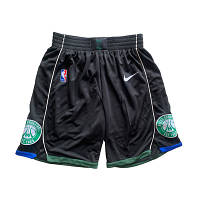 Черные шорты Милуоки Бакс Nike Milwaukee Bucks NBA Swingman