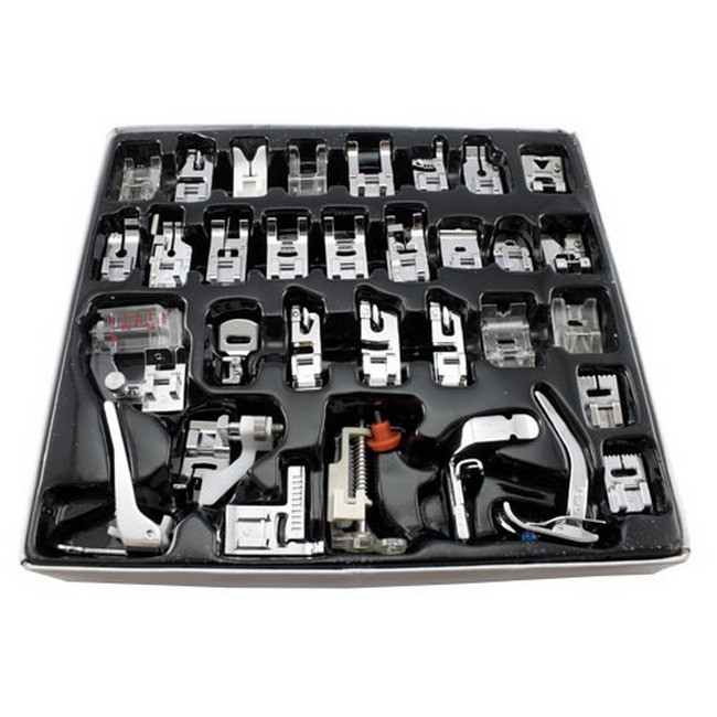 Набор Лапок для Швейных Машин Singer Baby Lock Brother Janome 32 Шт