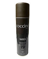 Краска для кожи с блеском в спрее Coccine FARBEN 250ml черный