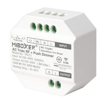 Радіодимер реле Mi-Light RF 1.36A 2.4GHz+TRIAC 220V ТК-1С