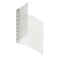Профіль ПВХ Tigor фасадний із сіткою 7X7 см (3,0 м)