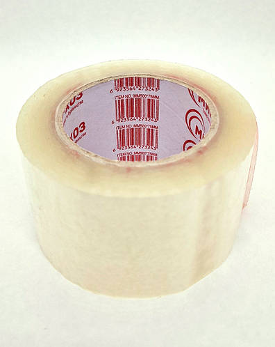 Купить Скотч ПЛОТНЫЙ упаковочный прозрачный - 50 микрон × 500х70 (заказ ...