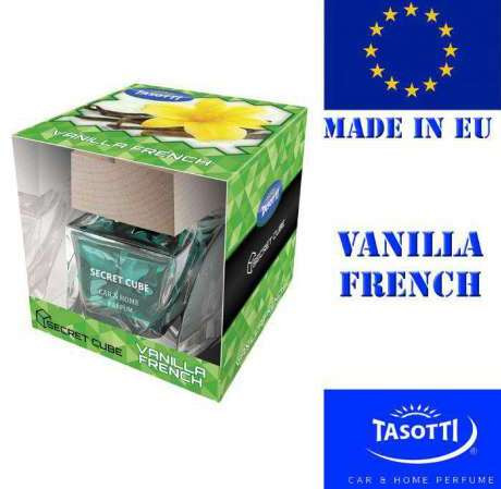 Автомобильный ароматизатор спрей Tasotti Secret Cube Vanilla French 50 ml - фото 1 - id-p287262166