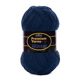 Premium Yarn Winter, колір синій сапфір