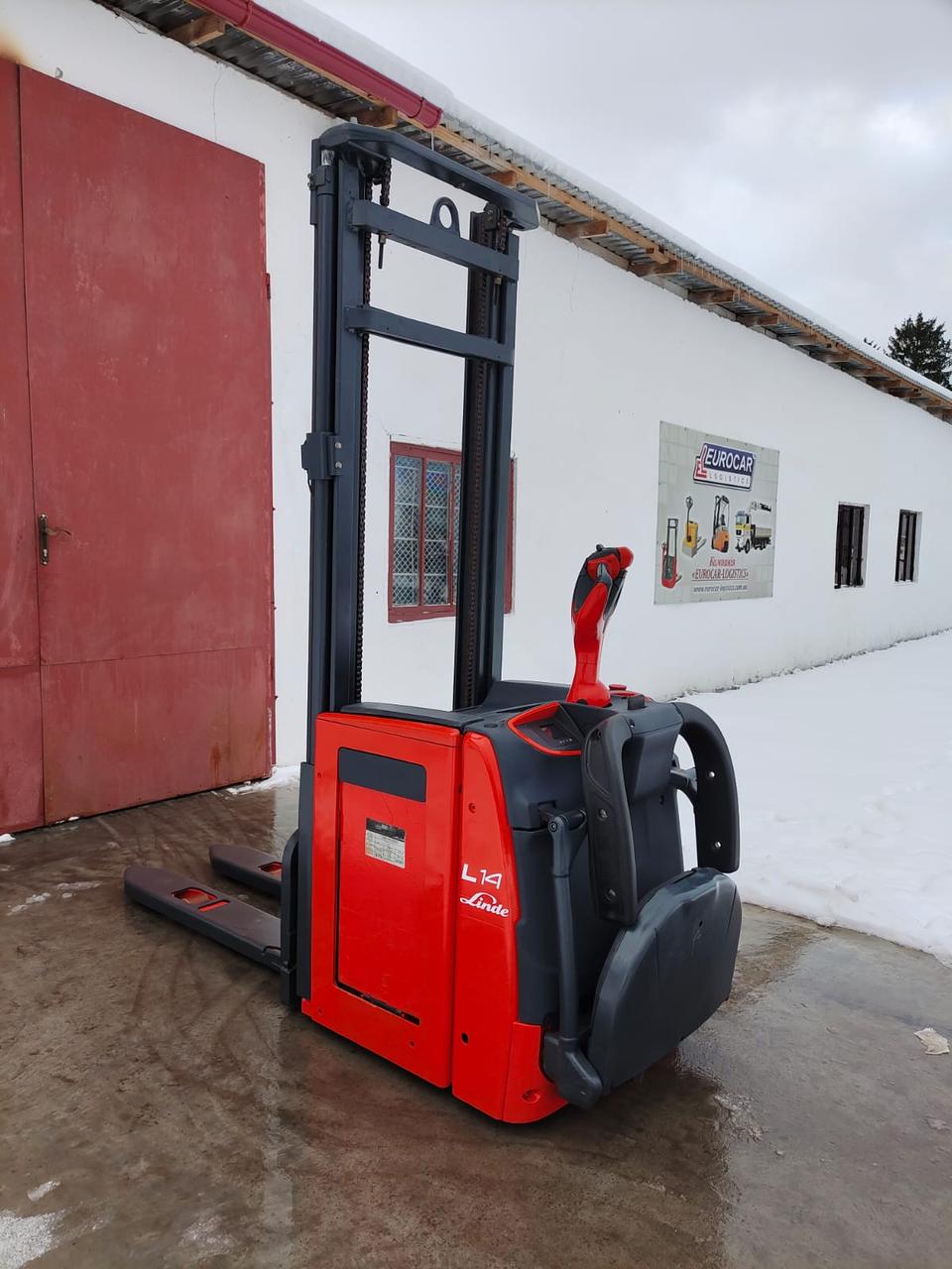 Штабелер Електро Навантажувач Поводковий 770 Linde L16 АР 1.6т 3.81м