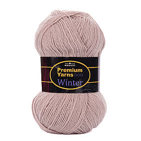 Premium Yarn Winter, колір пудра