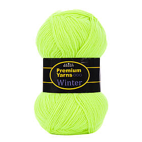 Premium Yarn Winter, колір жовтий неон