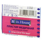 Пластир мед.на нетк.осн.3,8смх3,8см"H Dr.House"