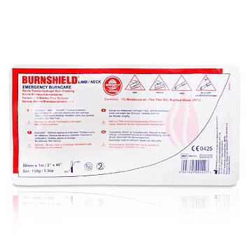 Протиопікова серветка Burnshield 50 мм х 1 м