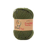 Premium Yarns Wool Pro, колір хакі