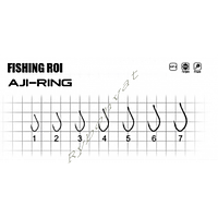 Крючки Fishing ROI aji-ring №4 (уп13шт)