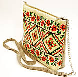 Сумочка клатч Червоний з зеленим 2, фото 2