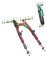 Pulsar 180 Neon Защита DG171034