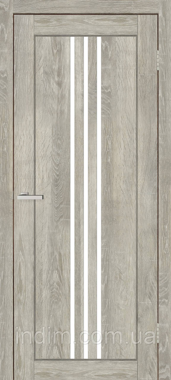 Двері міжкімнатні Смарт С049 G дуб димчатий, фото 1