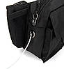 Нагрудна та поясна сумка органайзер Чорна, фото 6