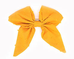 Шпилька для волосся Бант жовтого кольору