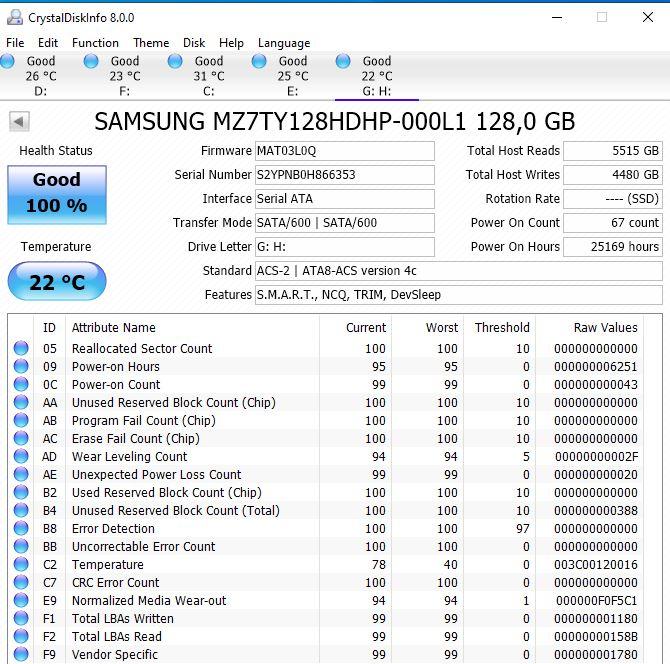 Качественный 2.5 SSD диск 128GB Samsung 871 Series SATA 3 до 550 мб\с - фото 10 - id-p1070977382