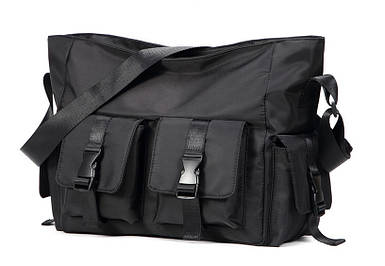 Сумка-органайзер через плече Чорна