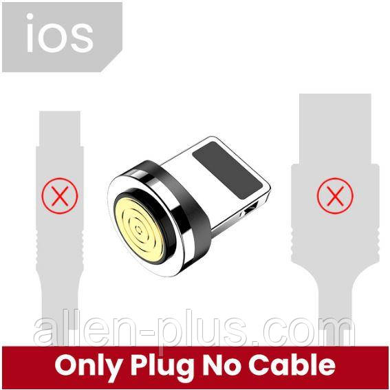 Конектор Essager круглий, Lightning iPhone/iPad (передавання даних/заряджання)