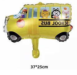 Фольгована міні куля автобус, 25 см