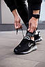 Чоловічі кросівки Nike Air Max 720 black Найк Аir Макс чорні осінні, фото 6
