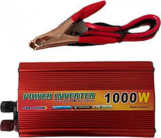 Перетворювач напруги, автомобільний Інвертор POWER INVERTER 12V-220V 1000W