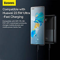 Стильний, якісний павербанк BASEUS Bipow Pro Power Bank 20000mAh 22.5W PD/QC, фото 10