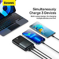 Стильний, якісний павербанк BASEUS Bipow Pro Power Bank 20000mAh 22.5W PD/QC, фото 6