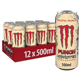 Блок енергетиків Monster Energy Pacific Punch 12x500 ml