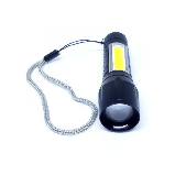 Ручной фонарик металический с ярким свечением, фото 2