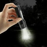 Ручной фонарик металический с ярким свечением, фото 4