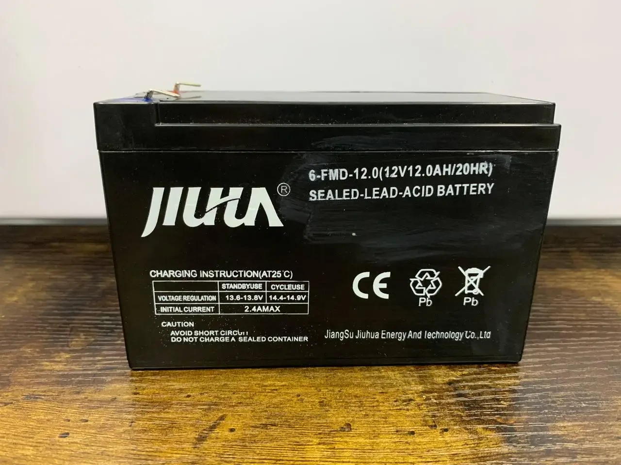 Аккумуляторная батарея Jiangsu 15 аН, Гелевый - фото 1 - id-p1727413808