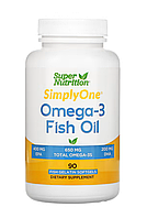Super Nutrition Omega-3 Fish Oil 1000mg 90 softgels