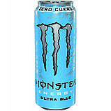 Блок енергетиків Monster Energy Ultra Blue 12x500 ml, фото 3