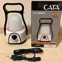 Лампа аккумуляторная кемпинговая светильник Cata CT-9950 лампа настольная настольный светильник