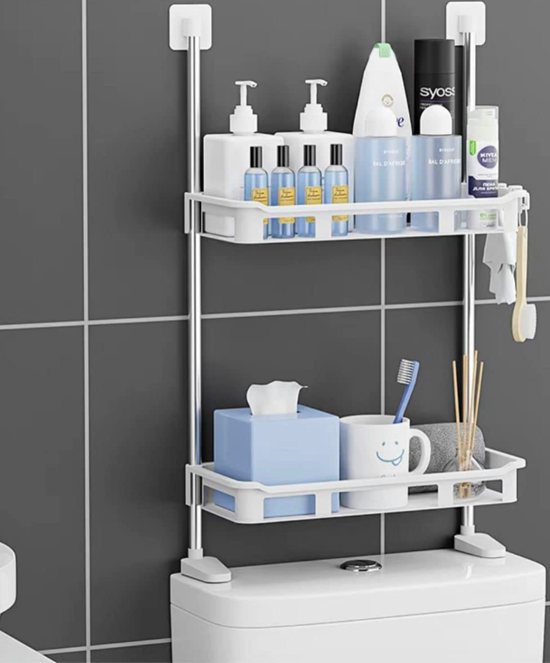 Полиця туалетна органайзер над унітазом Storey Toilet Rack