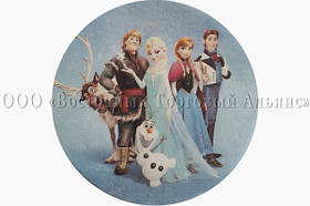 Вафельна картинка — Холодне серце No1 — Ø21