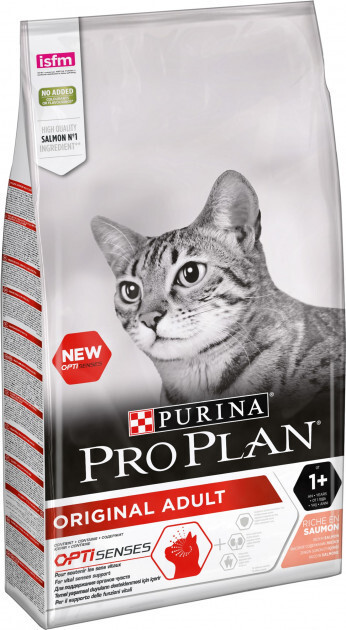 Purina Pro Plan Original Adult Salmon 1,5 кг / Пурина Про План Ориджинал Едалт Лосось 1,5 кг — корм для кішок