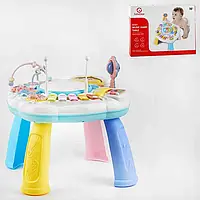Ігровий розвивальний столик YL 411 з підсвіткою, мелодіями, звуками, ксилофоном і пальчиковими іграми