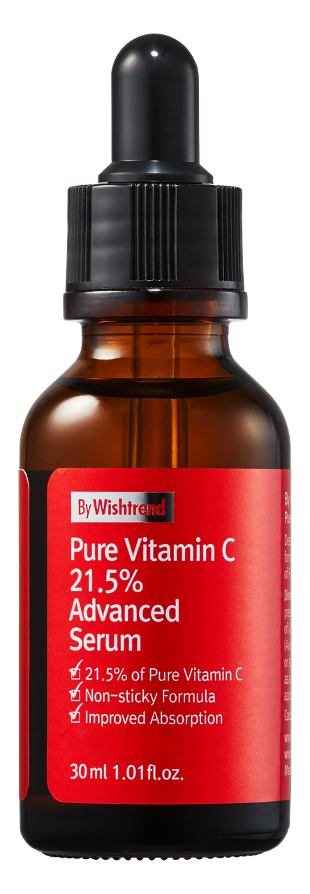 By Wishtrend Pure Vitamin C 21.5% Advanced Serum - Концентрована сироватка з вітаміном С, 30 мл