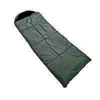 Спальный мешок зимний, влагостойкий (одеялом) 200х65 см. олива синтетика UA