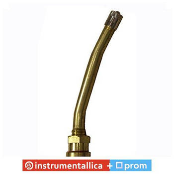 Вентиль безкамерний для вантажних автомобілів V3-20-11 посадка 9,7 мм кут 27° довжина 100 мм