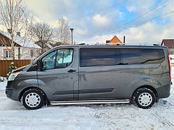 Рейлінги Хром Коротка, пластикові ніжки для Ford Custom 2013-2022 рр