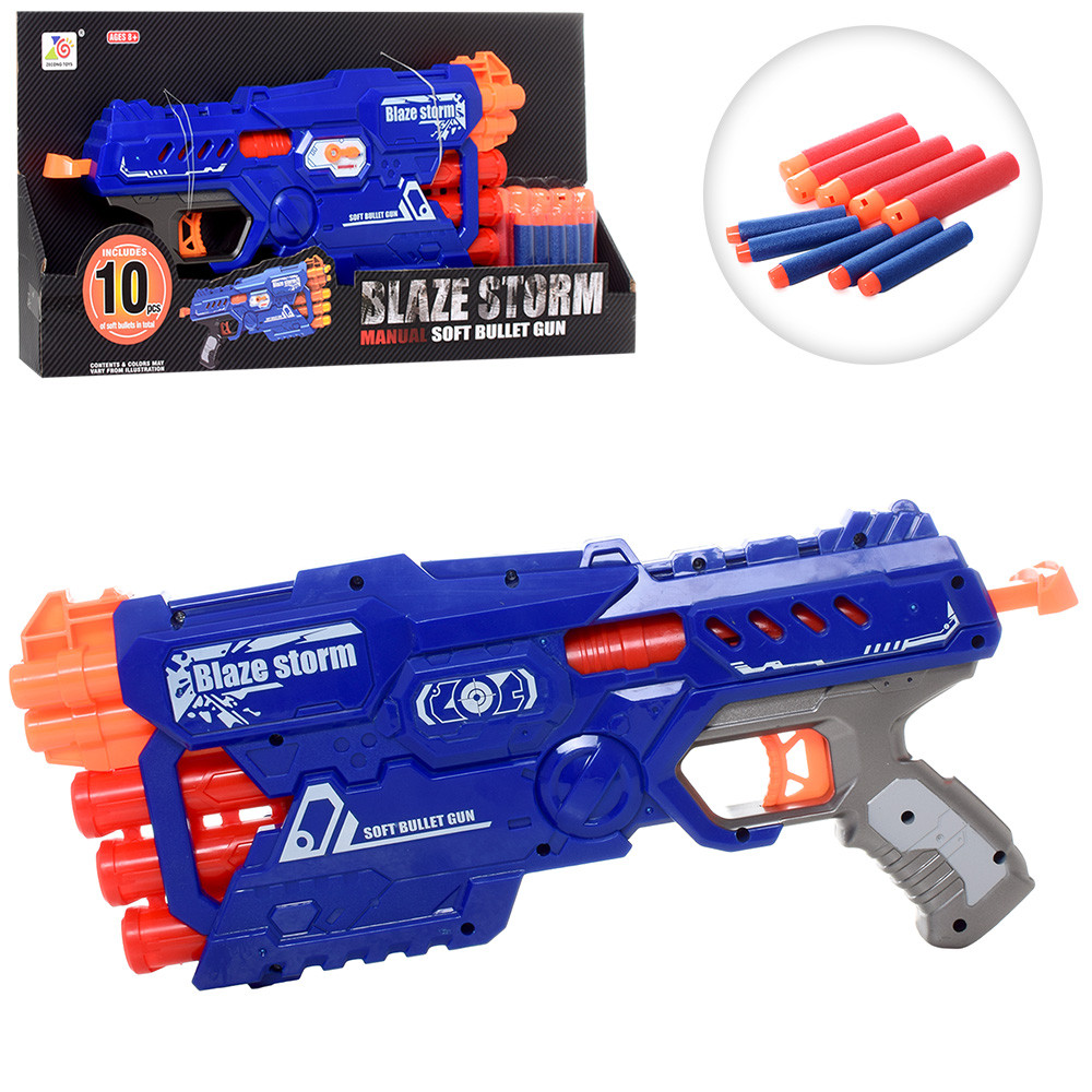 Автомат-бластер Blaze Storm з м'якими патронами арт. ZC 7097, фото 1