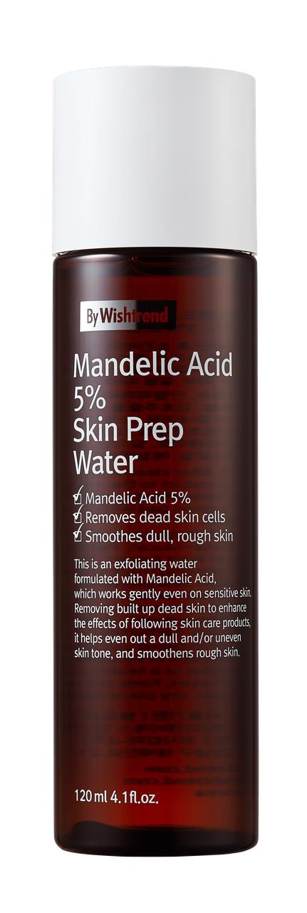 BY WISHTREND Mandelic Acid 5% Skin Prep Water - Мигдальний пілінг, 120 мл